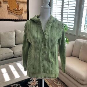 Karen Scott Hoodie Sweater Size Med